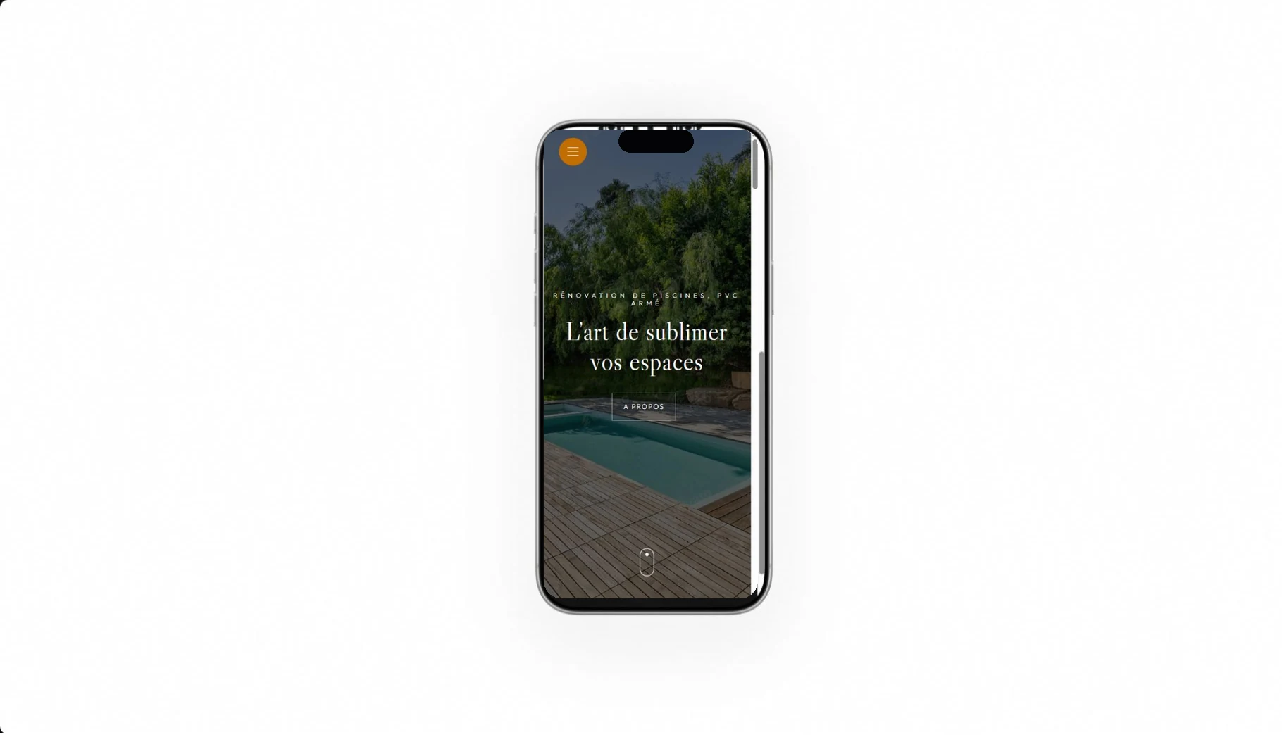 Mock-up iPhone du site CREAZUR, Mucedola